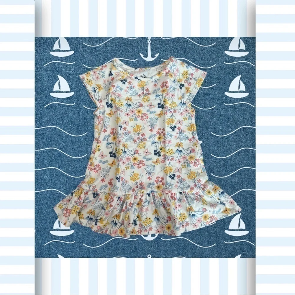 Kids Headquarters 4-piece set Floral Butterfly Girls 5